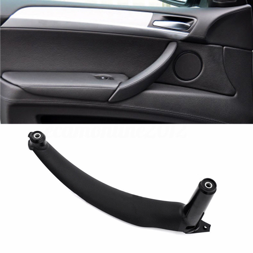 Left Inner Door Panel Handle Outer Trim for 04-12 BMW E90 3-Series Beige