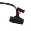 12G Mini SAS HD SFF-8643 to U.2 SFF-8639 Cable Cord with SATA power  1M