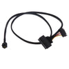 12G Mini SAS HD SFF-8643 to U.2 SFF-8639 Cable Cord with SATA power  1M