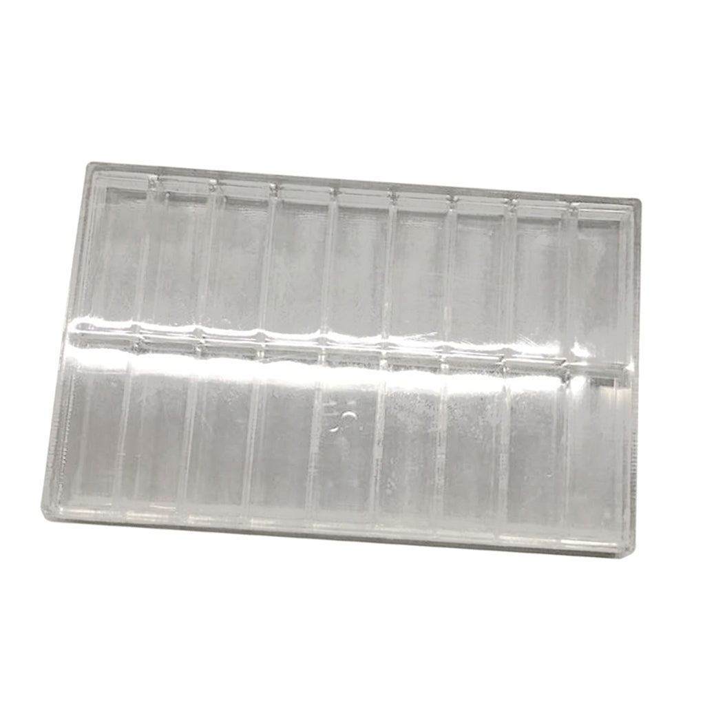 10 Pieces Bulk Plastic Case Watch Repair Spring Bar Tool Organizer Box