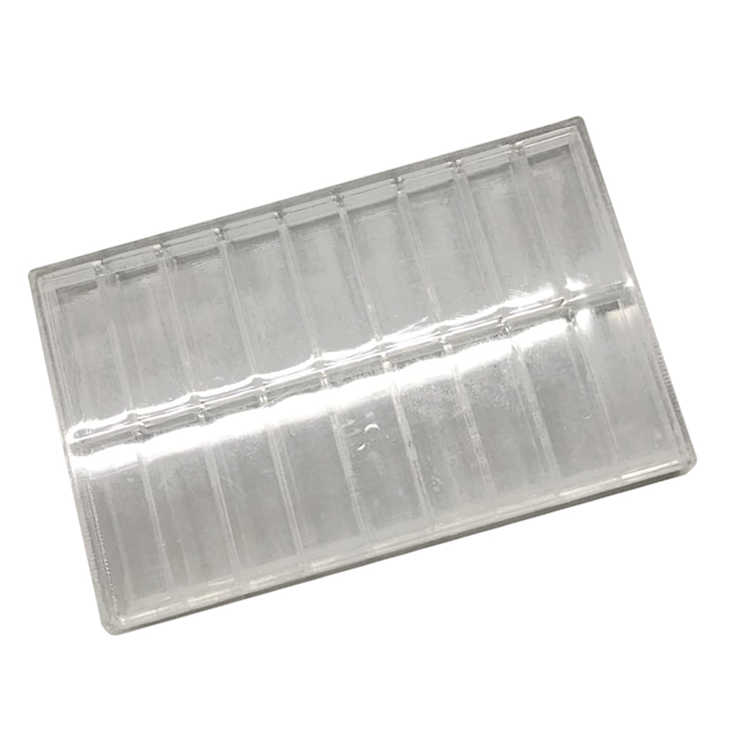 10 Pieces Bulk Plastic Case Watch Repair Spring Bar Tool Organizer Box