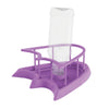 Automatic Water Dispenser Feeder for Pet Reptile Tortoise Spiders Purple S