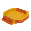 Reptile Feeding Bowl Food Water Resin Dish Pet Vivarium Tortoise Gecko #9