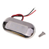 12V Marine/Boat/RV LED Oblong Oval Surface Mount Courtesy Accent Light White