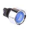 Car Engine Start Push Button Switch Blue LED Illumination Ignition Starter