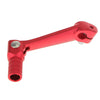 Aluminum Folding Gear Shifter Lever For Engine Peg Motor Drive Red