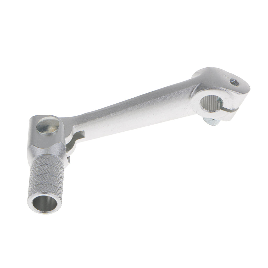 Aluminum Folding Gear Shifter Lever For Engine Peg Motor Drive Silver