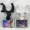 Adjustable Car Rearview Mirror Clip Mount GPS Bracket Phone Holder Black