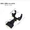 Adjustable Car Rearview Mirror Clip Mount GPS Bracket Phone Holder Black