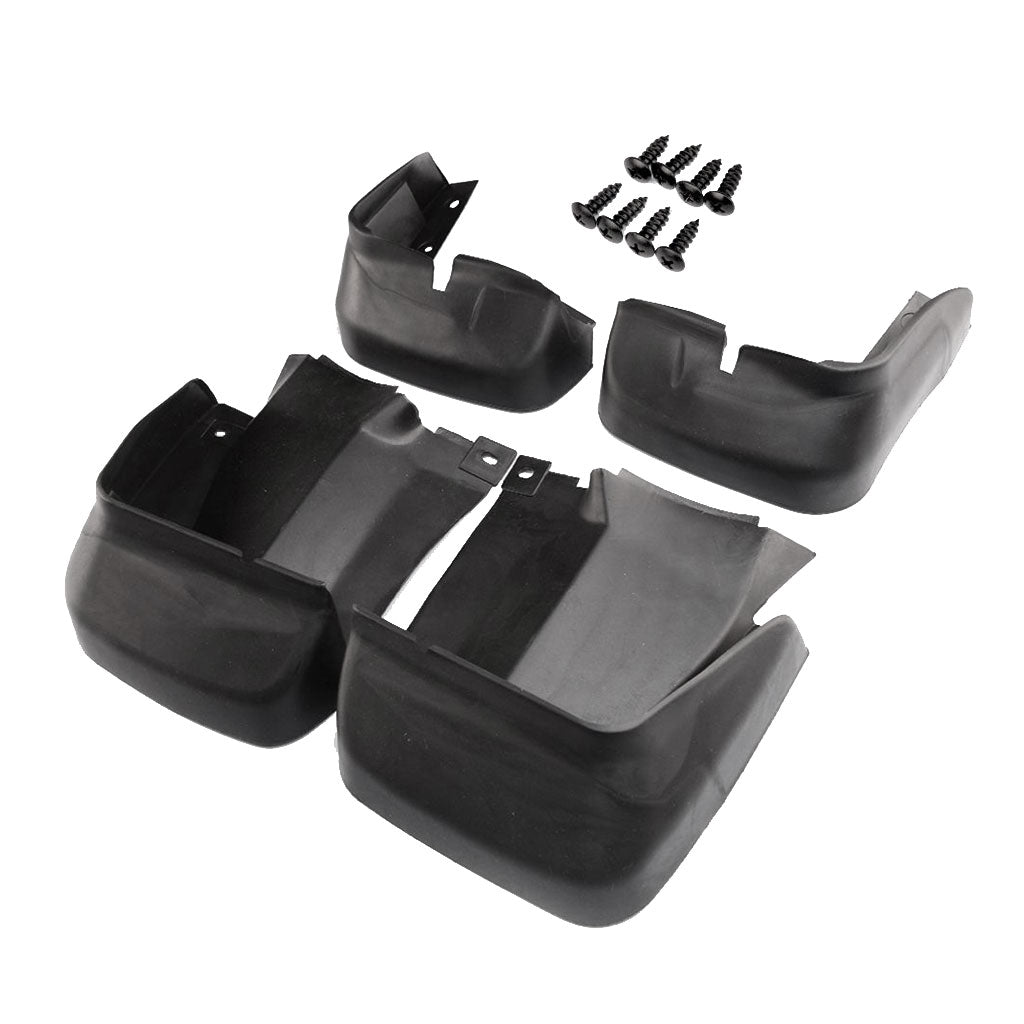 4Pcs Black Splash Guards Mud Flaps Fender for Honda Civic Sedan 2006-2011