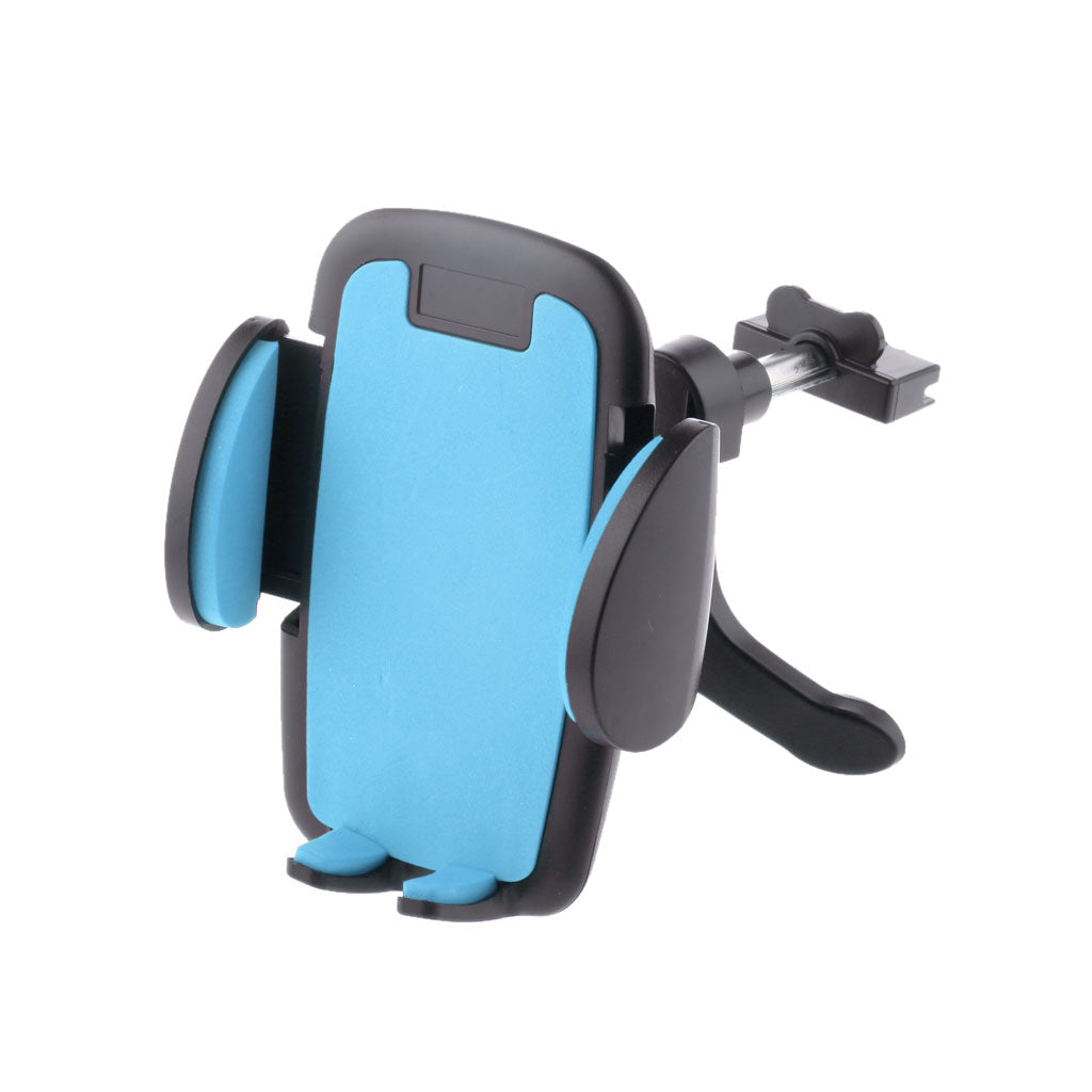 Universal Car Air Vent Mount Cradle Holder for Cell Phone GPS Black and Blue