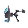 Universal Car Air Vent Mount Cradle Holder for Cell Phone GPS Black and Blue