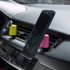 Magnetic Phone Mount Holder 360 Rotation Car Air Vent Clip Stand Cradle Blue