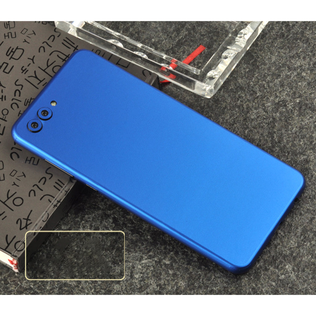 Phone Frame Side Back Sticker Protective Case Cover for Huawei Nova 2S Blue