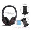 Surround Sound Stereo PC Gaming Headset & Microphone 3.5mm with Mic  red