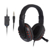 Surround Sound Stereo PC Gaming Headset & Microphone 3.5mm with Mic  red