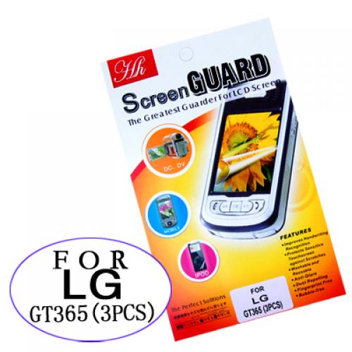 3 x LCD Screen Protector for LG GT365