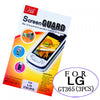 3 x LCD Screen Protector for LG GT365