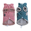 Cute Small Dog Winter Warm Clothes Clothing New Year Outfit Apparels Pink-S