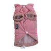 Cute Small Dog Winter Warm Clothes Clothing New Year Outfit Apparels Pink-S