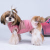 Cute Small Dog Winter Warm Clothes Clothing New Year Outfit Apparels Pink-S