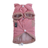 Cute Small Dog Winter Warm Clothes Clothing New Year Outfit Apparels Pink-S