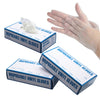 100 Pcs Disposable Clear Vinyl Powder & LATEX FREE Gloves for Salon Home S