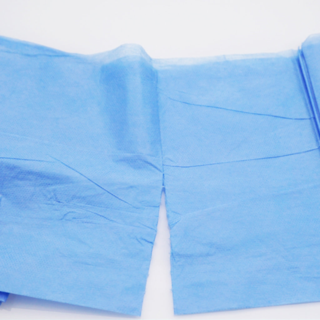 100 Pcs Non-woven Disposable Massage Table Sheet Bed Cover 80x180cm Blue