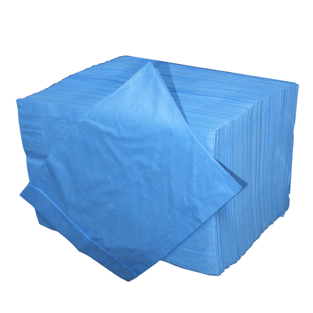 100 Pcs Non-woven Disposable Massage Table Sheet Bed Cover 80x180cm Blue