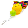 Parrot Hanging Toys Colorful Ball Block Pet Bird Bite Chewing Toy Style 2