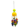 Parrot Hanging Toys Colorful Ball Block Pet Bird Bite Chewing Toy Style 2