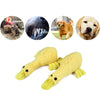 2 Pack Pet Dog Duck Doll Plush Squeak Dog Toys Dog Teething Clean Toys