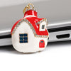 USB 2.0 Interface Drive Pen Flash Drive Memory Stick Christmas House  512M