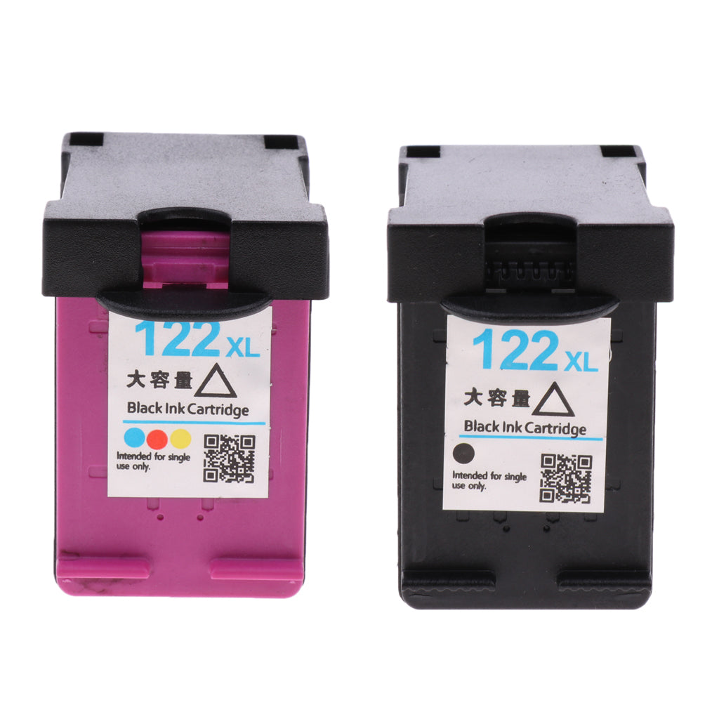 Ink Cartridges 122XL Replacements Kit for HP Deskjet 1000 1050 2000 Colorful