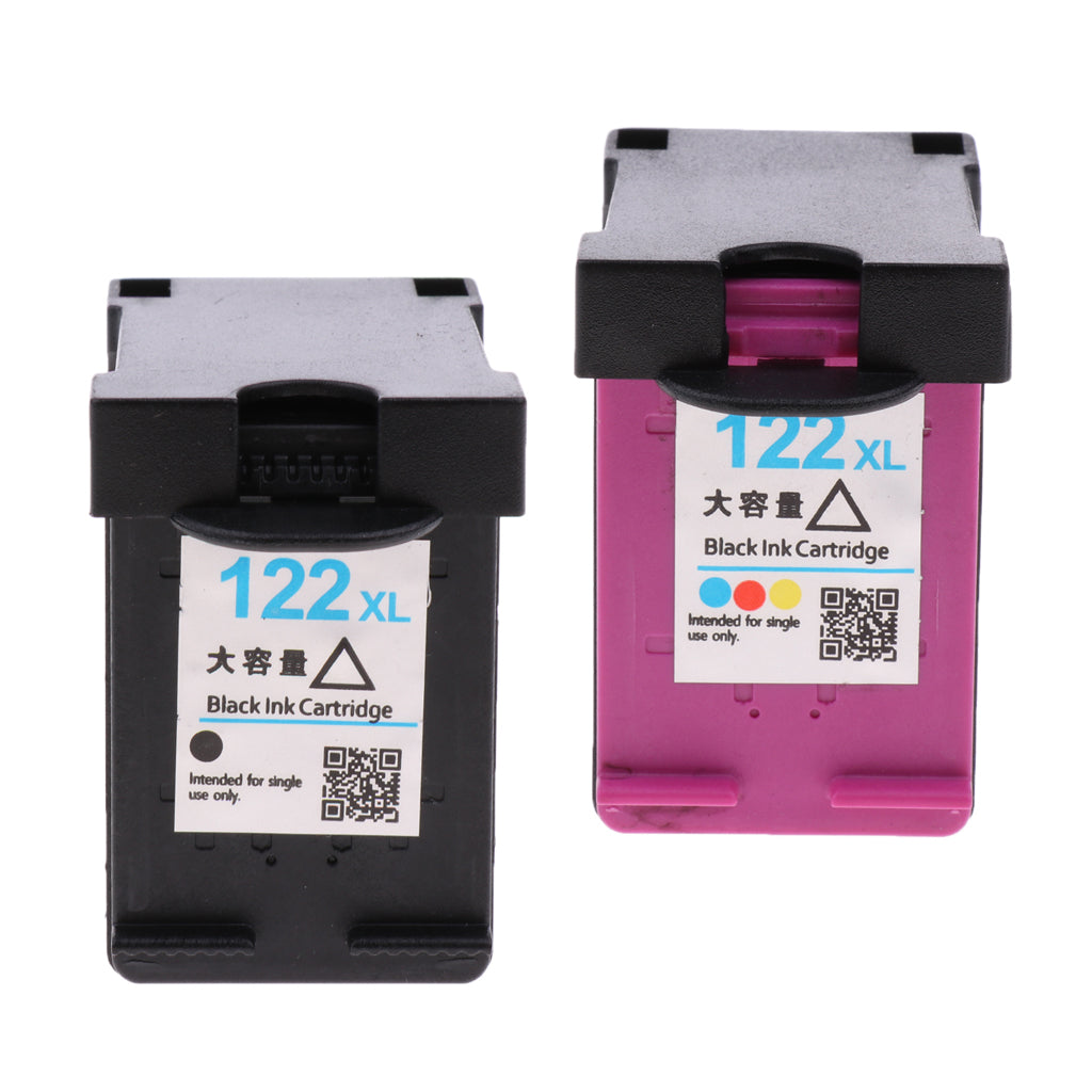 Ink Cartridges 122XL Replacements Kit for HP Deskjet 1000 1050 2000 Colorful