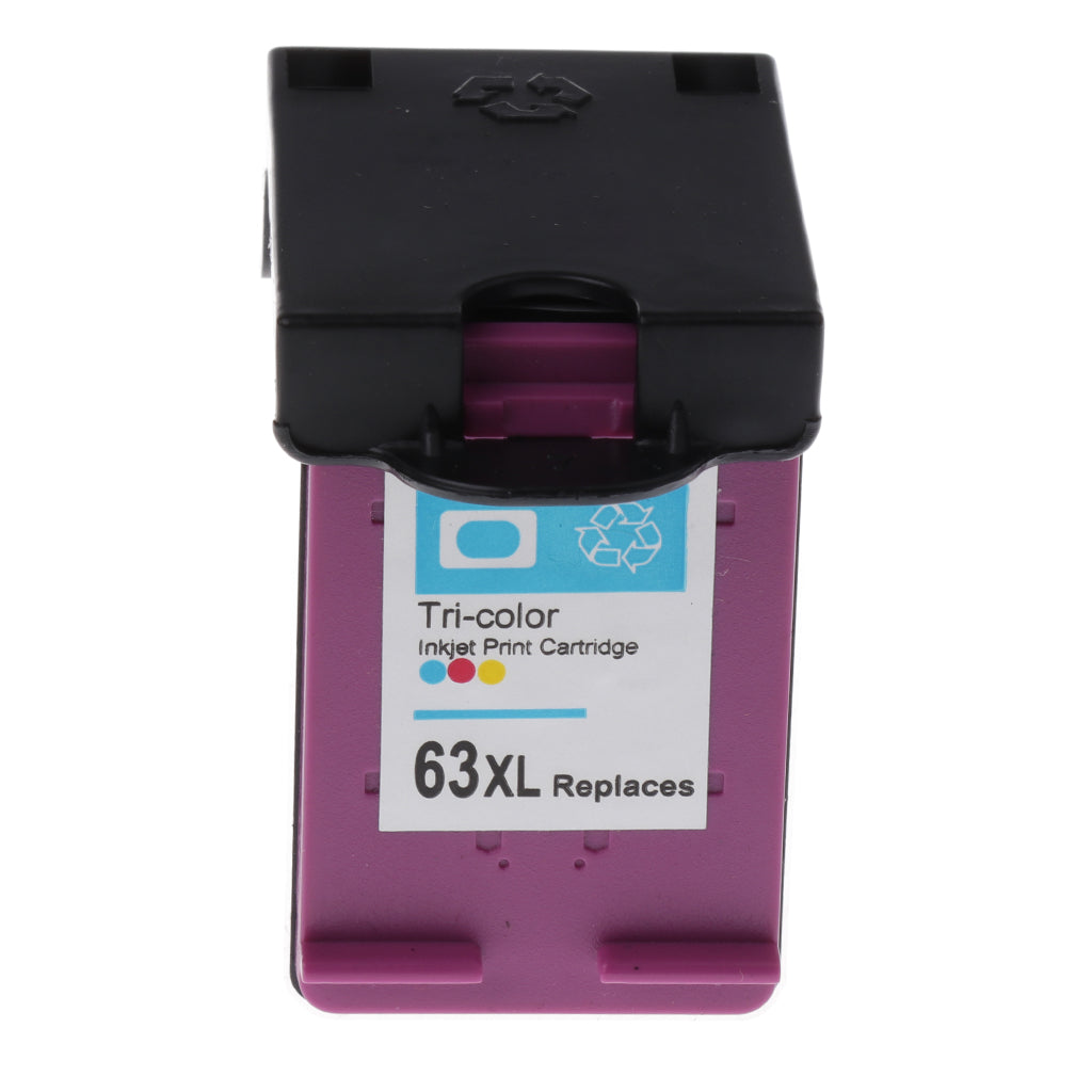 Ink Cartridges 63XL Replacements for HP DeskJet 1110 OfficeJet 4650 Colorful