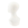 PVC Manikin Head Realistic Mannequin Head Wig Stand for Wigs Hat Display White