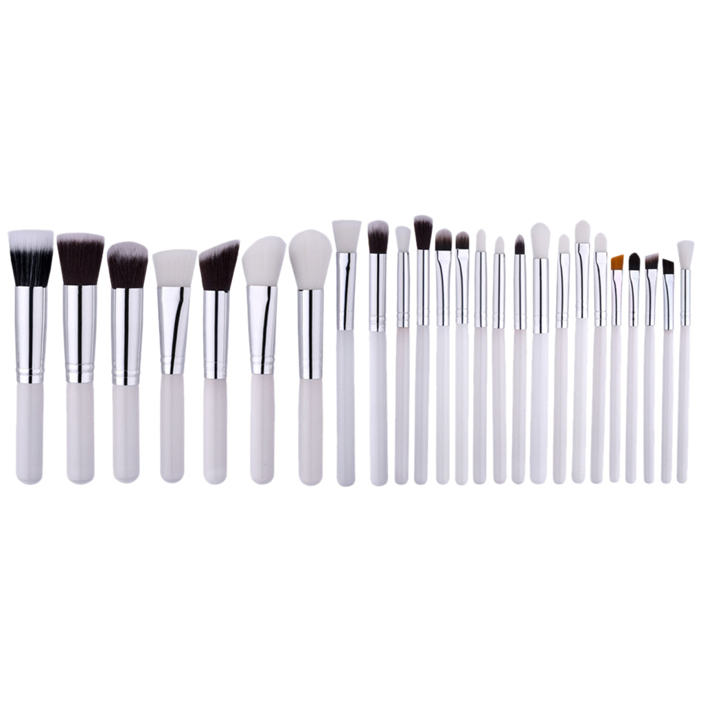 25pcs Professional Makeup Brushes Set Powder Foundation Eyeshadow Eyeliner Concealer Lip Comestic Tool Kit