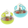 Pet Dog and Cat Toy Kitten Puppy Play Leakage Food Ball Blue