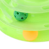 Interactive Pet Game Bell Toy Entertainment Turntable Amusement Plate green