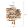 Bird Parrot Swing Chewing Cage Toys For Parakeet Cockatiel Budgie Lovebird