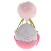 Interactive Pet Cat Exercise Toy Ball with Automatic Rolling Rotation Pink