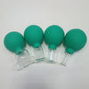 4Pcs Facial Cupping Therapy Massage Vacuum Suction Glass Cups Green