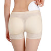 Women Padded Bum Pants Butt Lifter Panty Body Enhancer Underwear Beige L