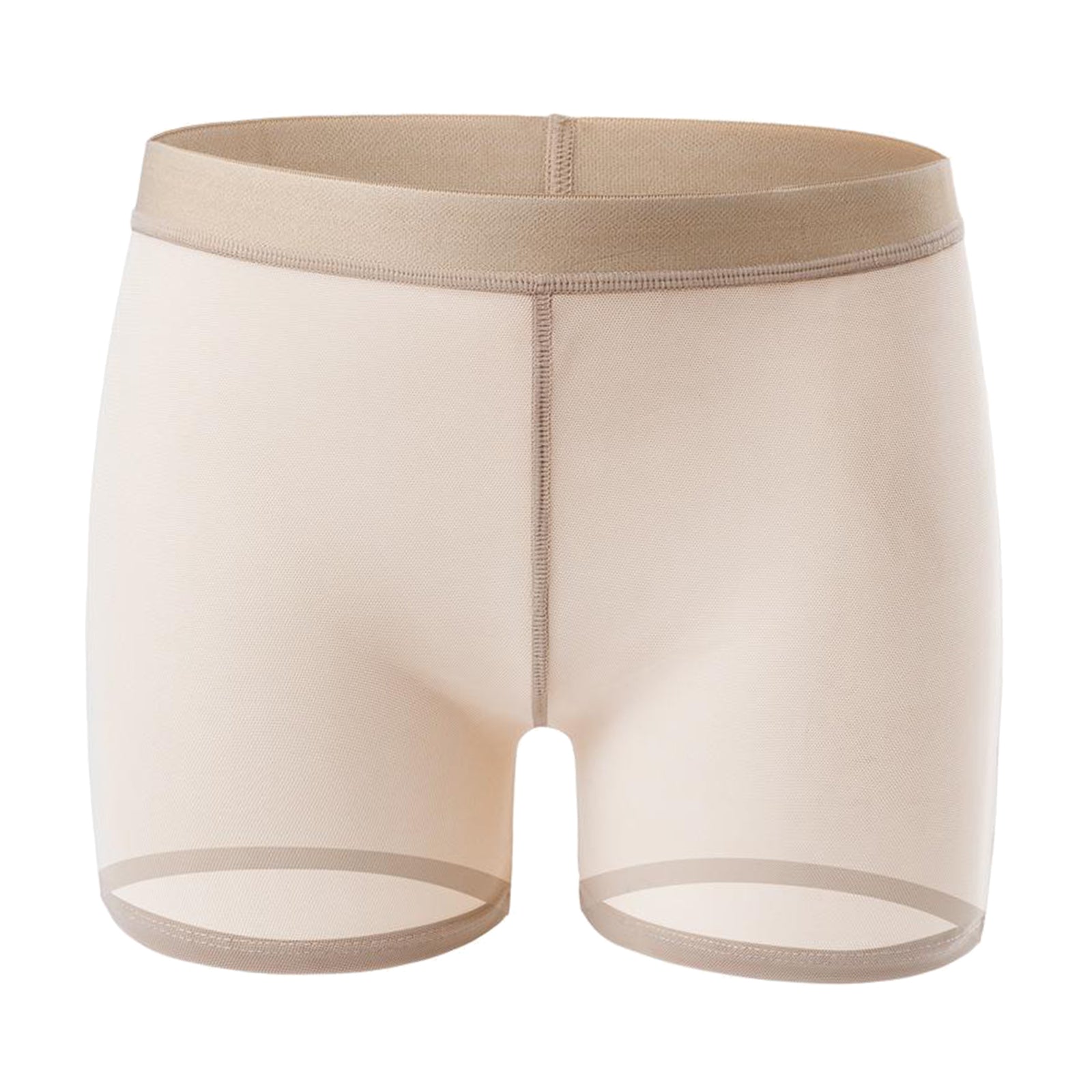 Women Padded Bum Pants Butt Lifter Panty Body Enhancer Underwear Beige L