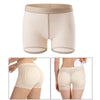 Women Padded Bum Pants Butt Lifter Panty Body Enhancer Underwear Beige M