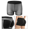 Women Padded Bum Pants Butt Lifter Panty Body Enhancer Underwear Black XXL