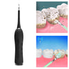 Electric Ultrasonic Tooth Cleaner Waterproof Oral Clean with 5 Modes Black