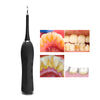 Electric Ultrasonic Tooth Cleaner Waterproof Oral Clean with 5 Modes Black