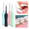 Electric Ultrasonic Tooth Cleaner Waterproof Oral Clean with 5 Modes Pink